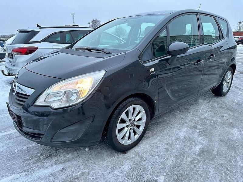 Schwarz Gebraucht 2013 Opel Meriva Active Van / Kleinbus | 3.300 € (Guter Preis) - Bild 1/4