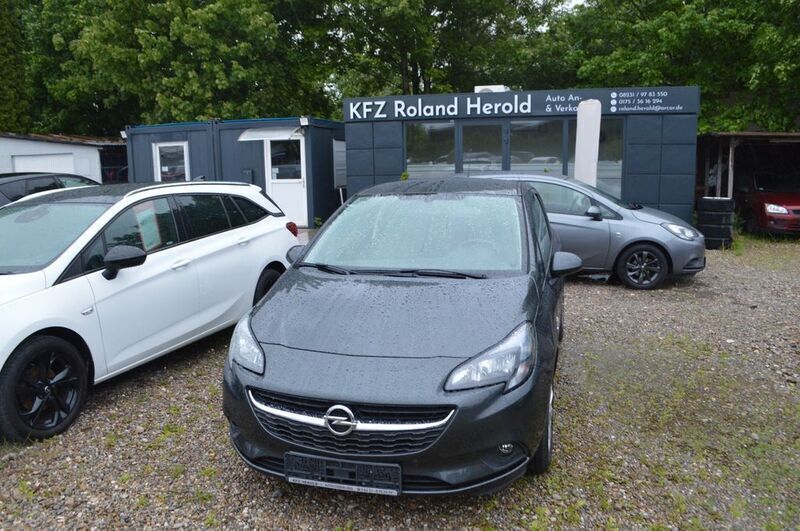 Gebraucht Opel Corsa Active 90 PS (66 kW) 2016 Graphit grau/graffiti grey Kleinwagen