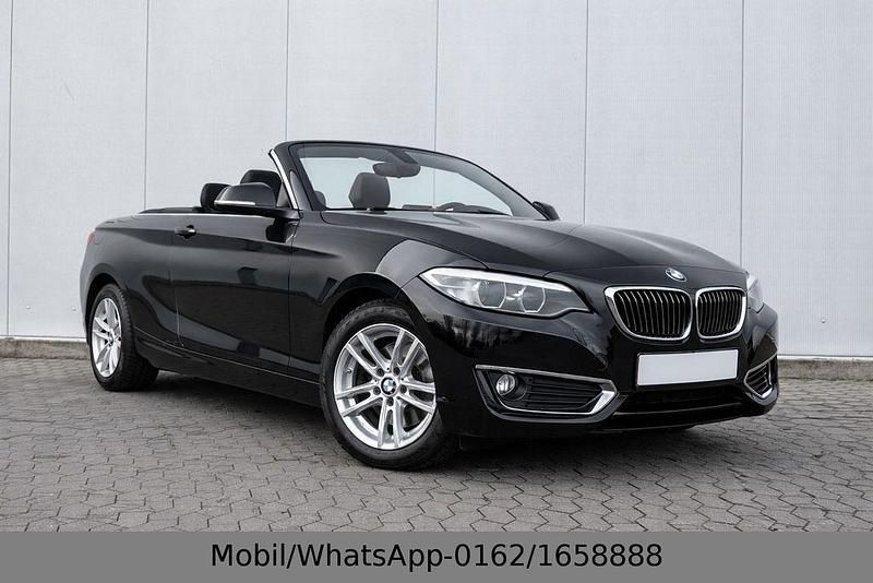 Gebraucht BMW 220 Luxury Line 184 PS (135 kW) 2017 Schwarz Cabrio