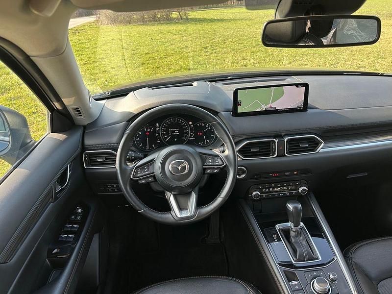 Gebraucht Mazda CX-5 184 PS (135 kW) 2021 Blau SUV