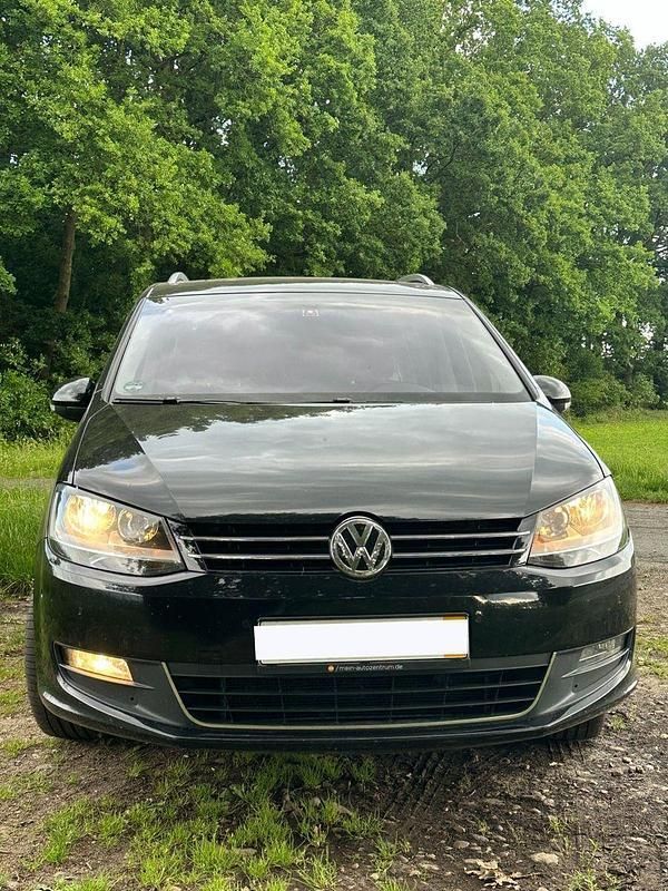 Schwarz Gebraucht 2016 VW Sharan Allstar Van / Kleinbus | 13.500 € (Superpreis) - Bild 1/4