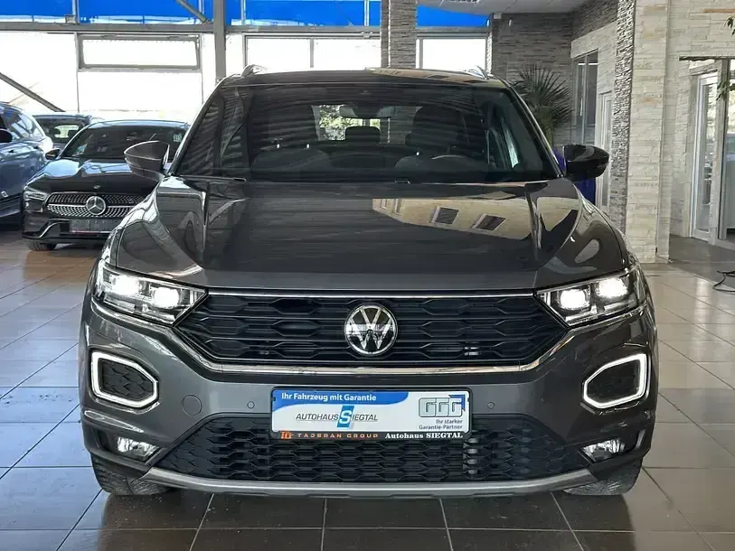 Gebraucht VW T-Roc Sport 150 PS (110 kW) 2021 Grau indiumgrau metallic (metallic) SUV