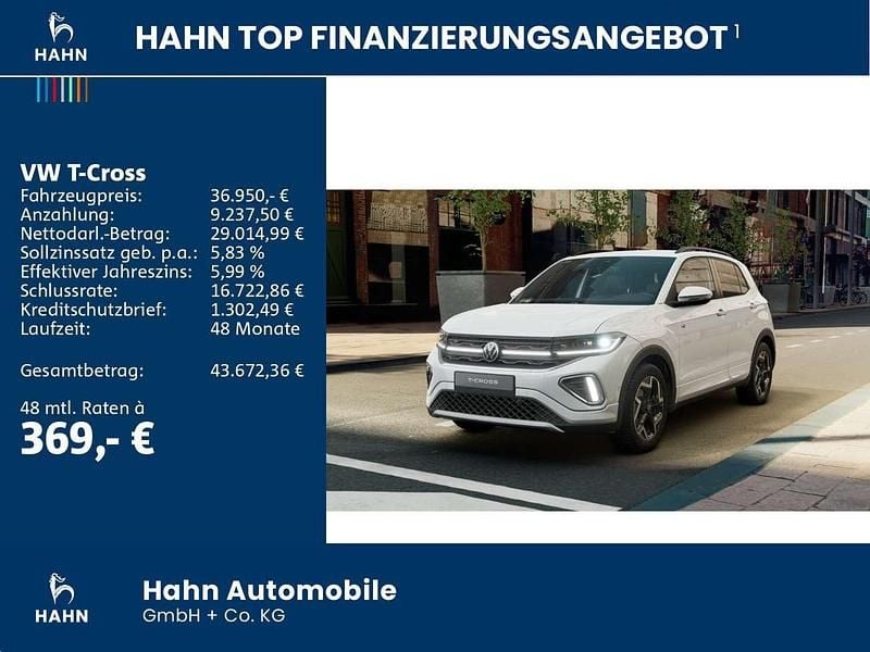 Gebraucht VW T-Cross R-line 150 PS (110 kW) 2026 Weiß SUV