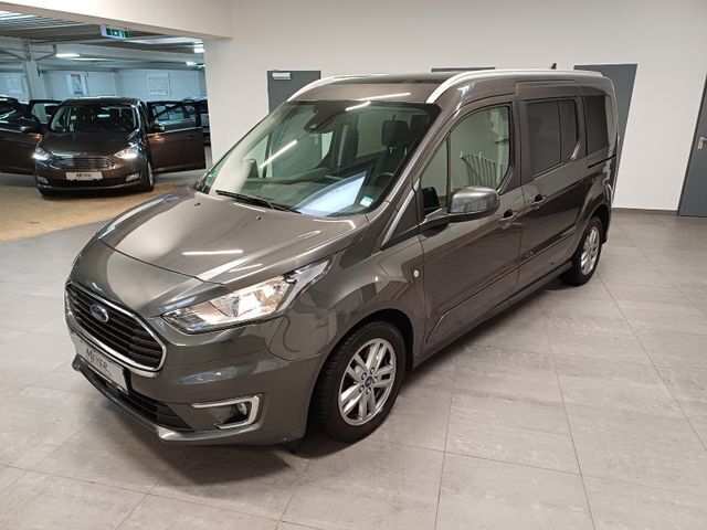 Grey metallic Gebraucht 2022 Ford Grand Tourneo Connect Titanium Van / Kleinbus | 25.950 € (Guter Preis) - Bild 1/3