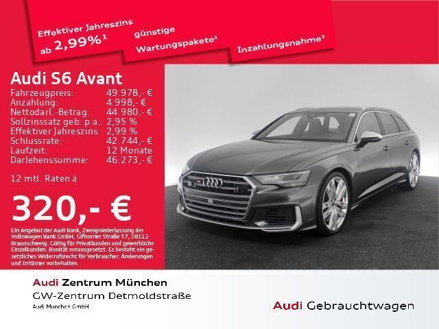 Daytonagrau perleffekt Gebraucht 2022 Audi S6 Ambiente Kombi | 49.978 € - Bild 1/2