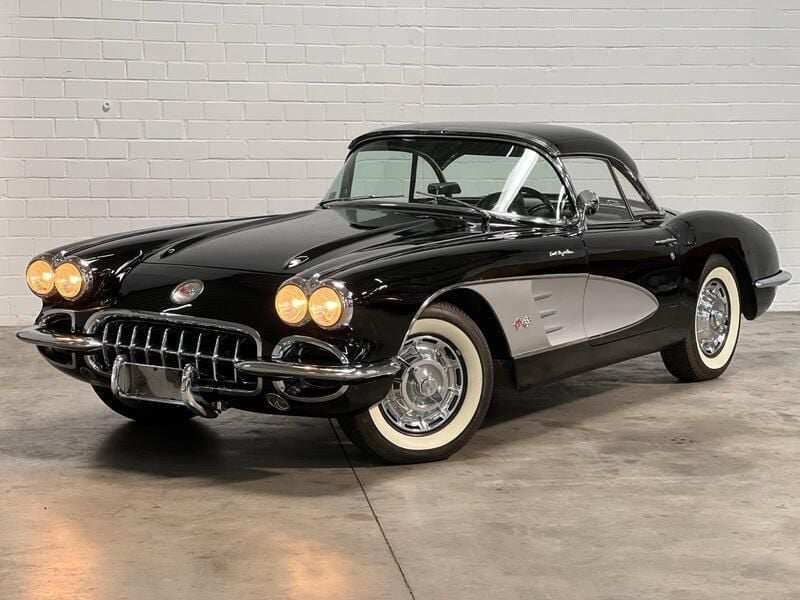 Schwarz Gebraucht 1959 Corvette C1 Cabrio | 119.000 € - Bild 1/4
