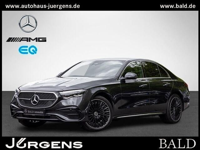 Schwarz graphitgrau Gebraucht 2024 Mercedes E300 AMG Limousine | 57.940 € (Etwas zu teuer) - Bild 1/2