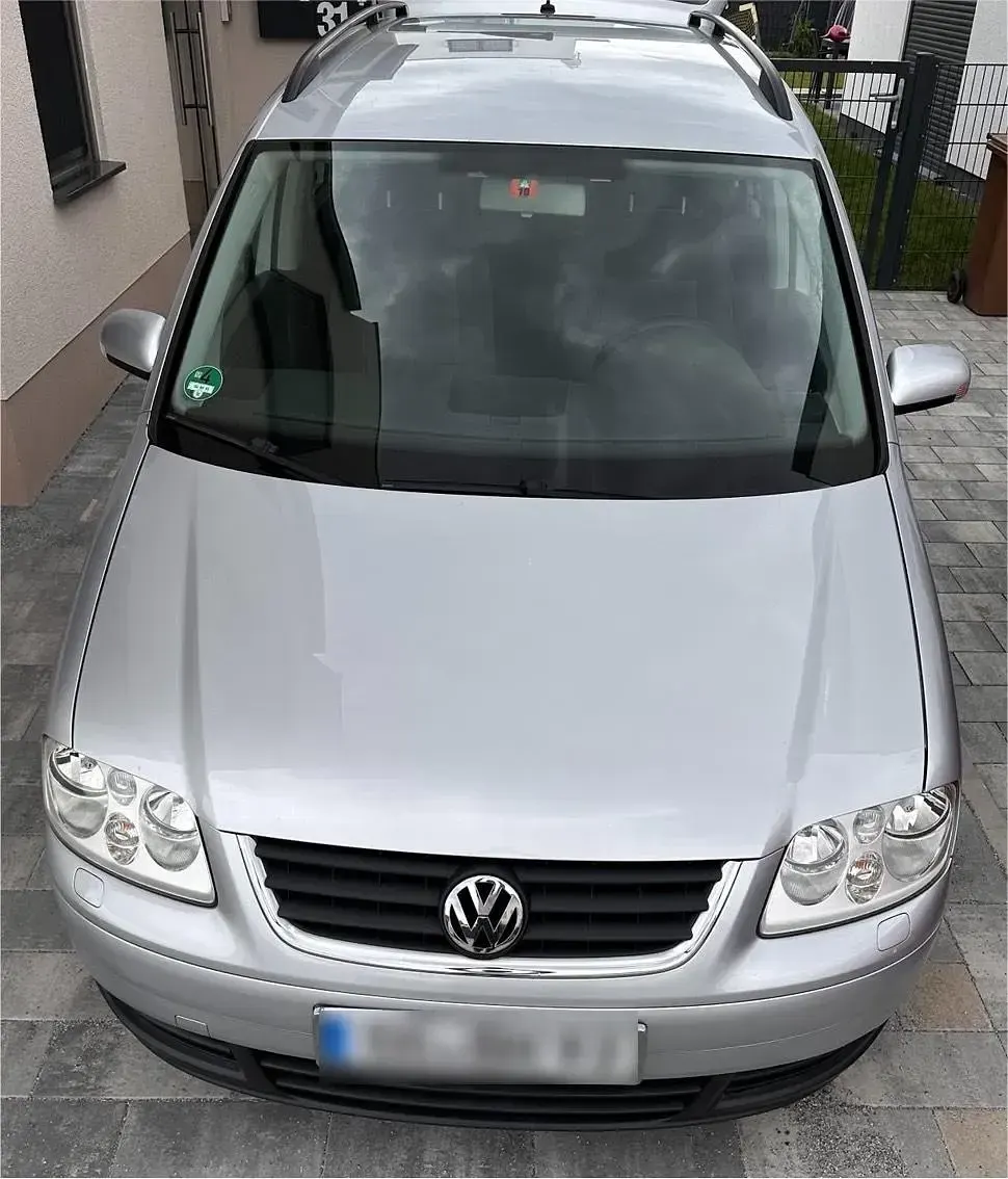 Gebraucht VW Touran Highline 105 PS (77 kW) 2006 Silber Van / Kleinbus