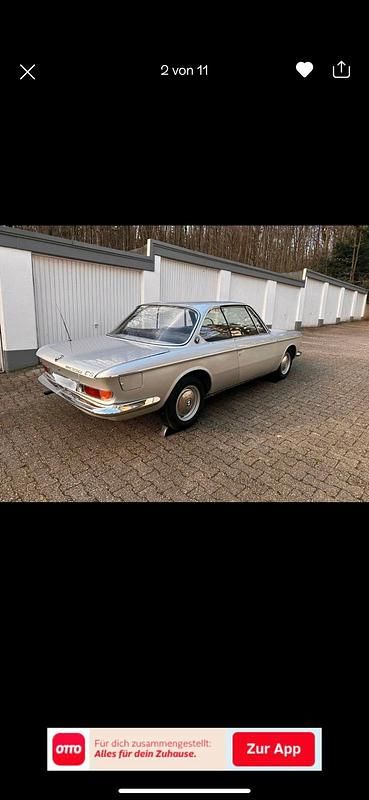Gebraucht BMW 2000C/CS 120 PS (88 kW) 1967 Silber Coupé
