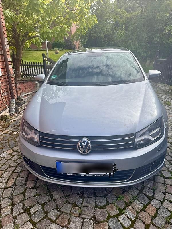 Silber Gebraucht 2007 VW Eos Cabrio | 7.100 € - Bild 1/4