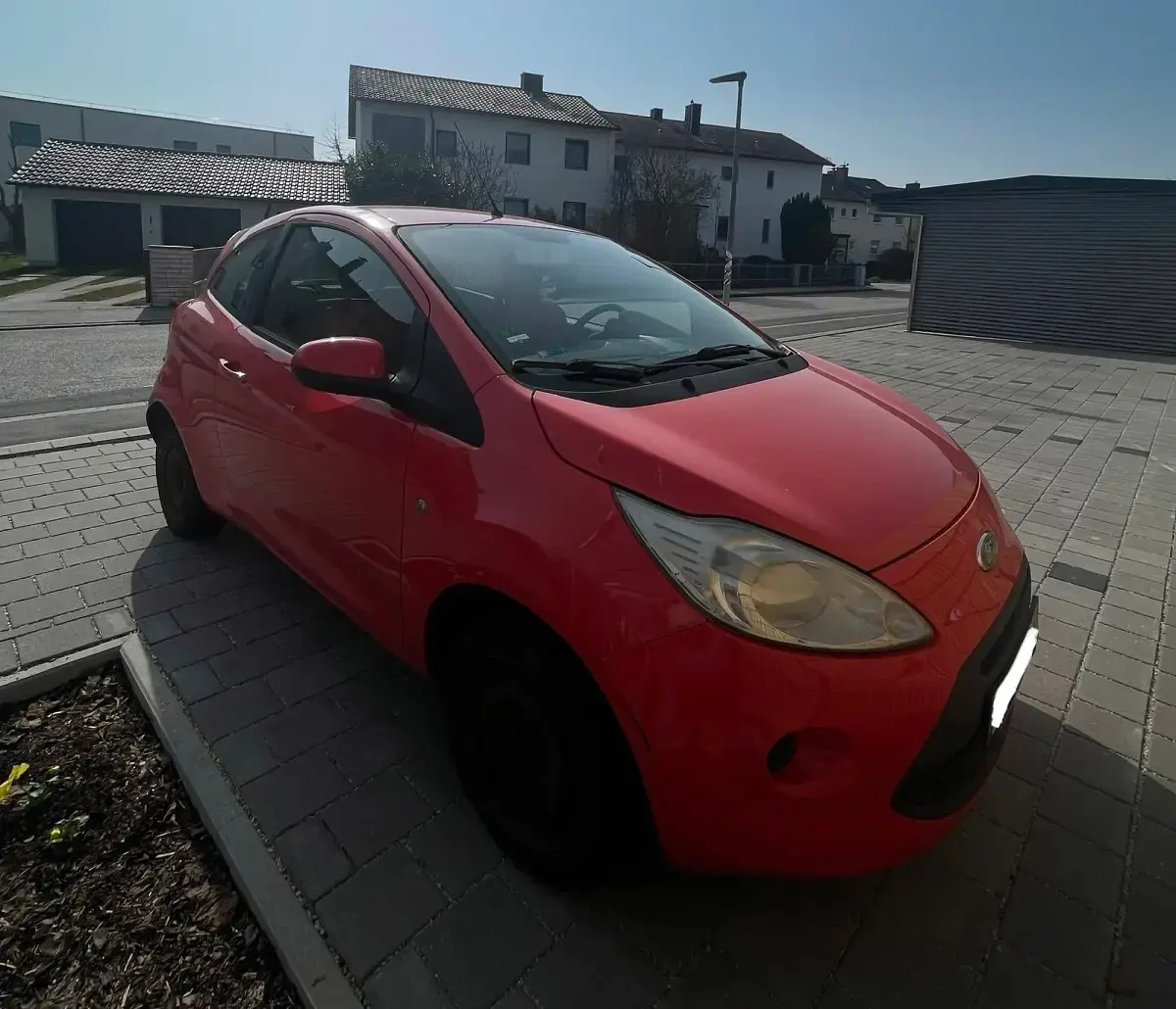 Gebraucht Ford Ka 69 PS (50 kW) 2008 Rot Kleinwagen