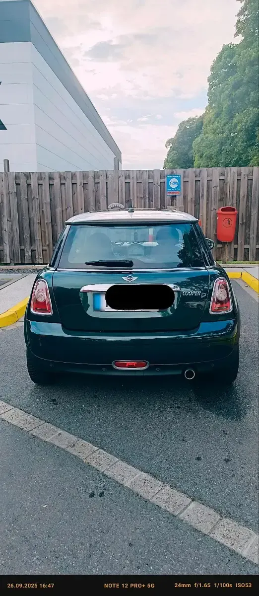 Gebraucht Mini Cooper 109 PS (80 kW) 2009 Grün Kleinwagen