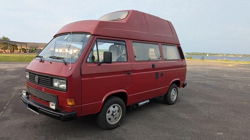 Rot Gebraucht 1988 VW T3 CLUB Van | 18.900 € - Bild 1/4
