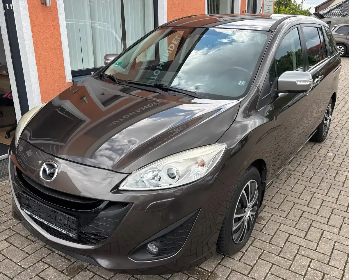 Gebraucht Mazda 5 115 PS (84 kW) 2015 Grün Van / Kleinbus