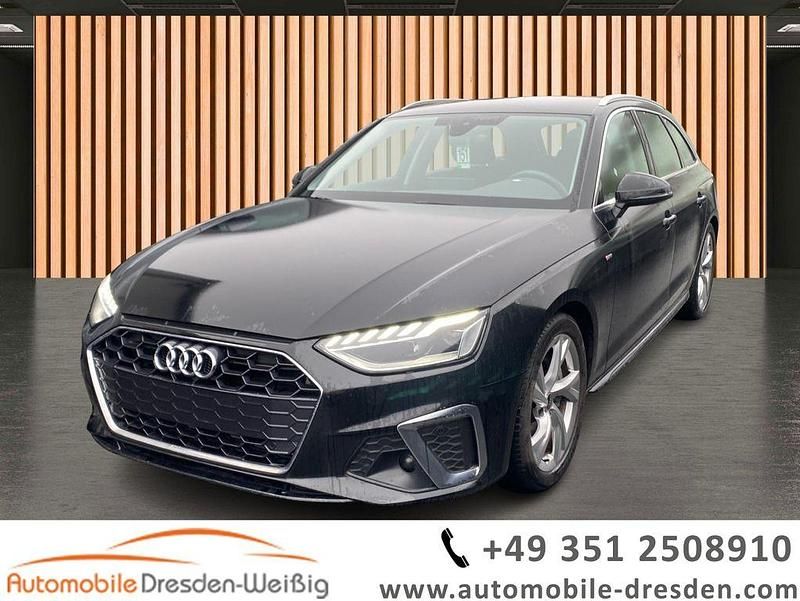 Schwarz Gebraucht 2024 Audi A4 S-line plus Kombi | 34.980 € (Guter Preis) - Bild 1/3