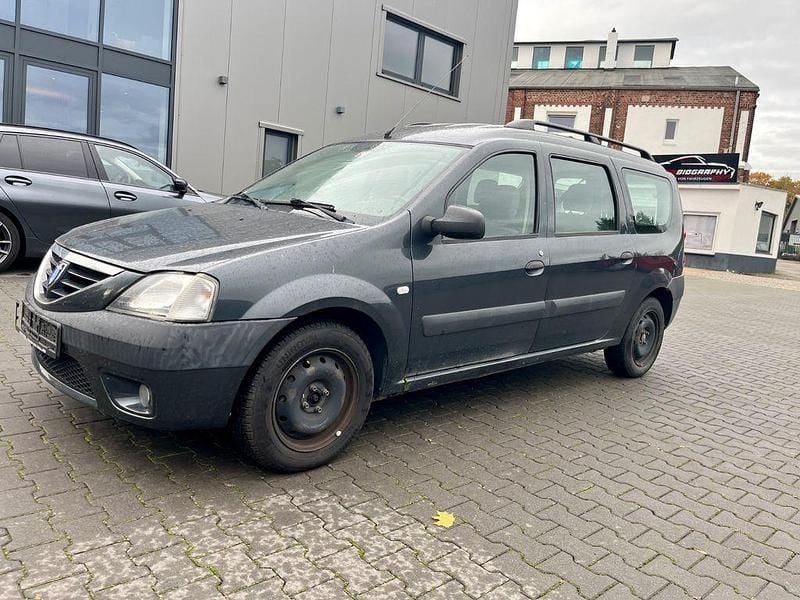 Grau Gebraucht 2008 Dacia Logan MCV Lauréate Kombi | 850 € (Superpreis) - Bild 1/4