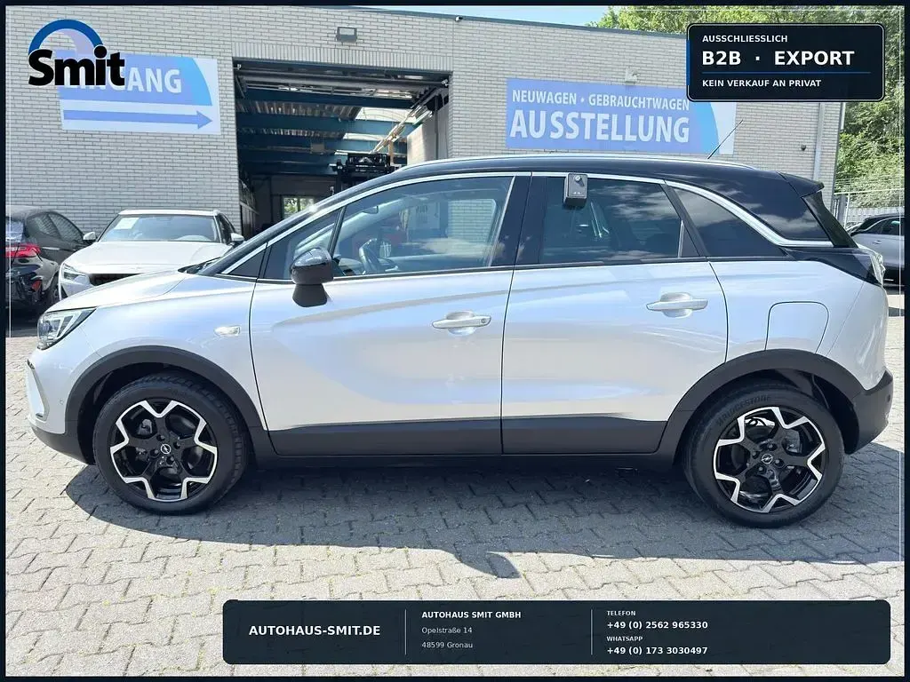 Gebraucht Opel Crossland Elegance 110 PS (80 kW) 2023 Silber SUV
