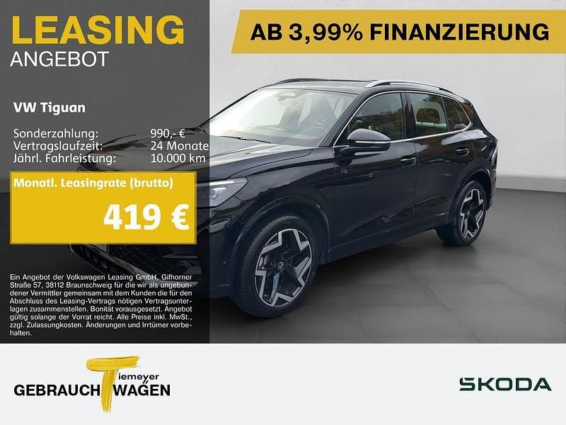 Schwarz Gebraucht 2025 VW Tiguan R-line SUV | 39.370 € (Guter Preis) - Bild 1/4
