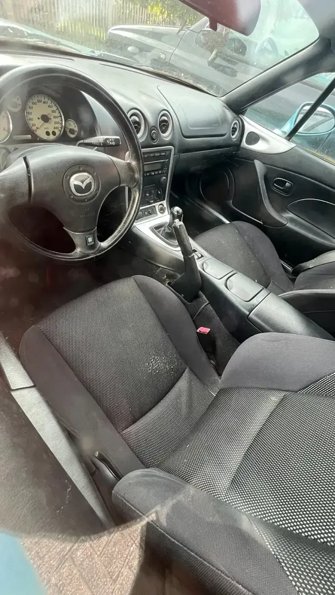 Gebraucht Mazda MX5 120 PS (88 kW) 2001 Blau Cabrio