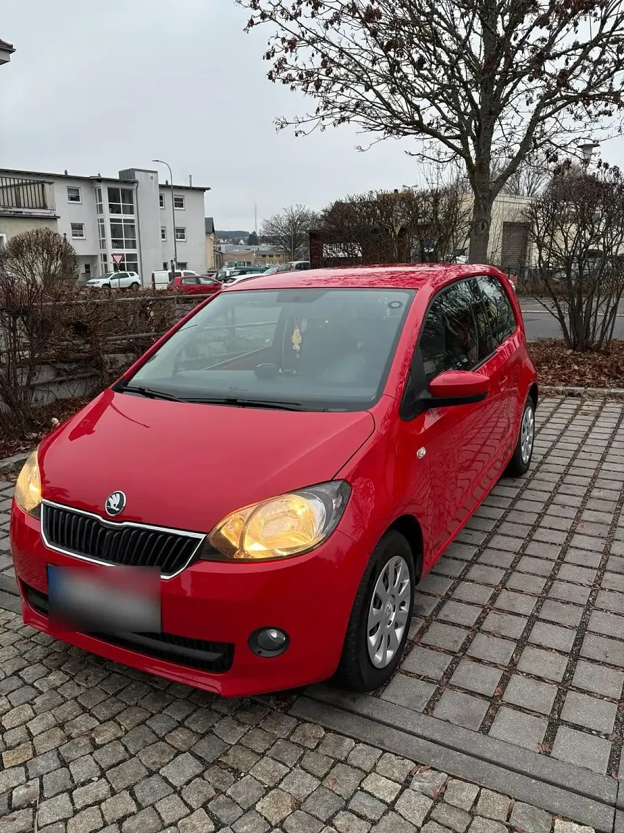 Gebraucht Skoda Citigo 60 PS (44 kW) 2014 Rot Kleinwagen