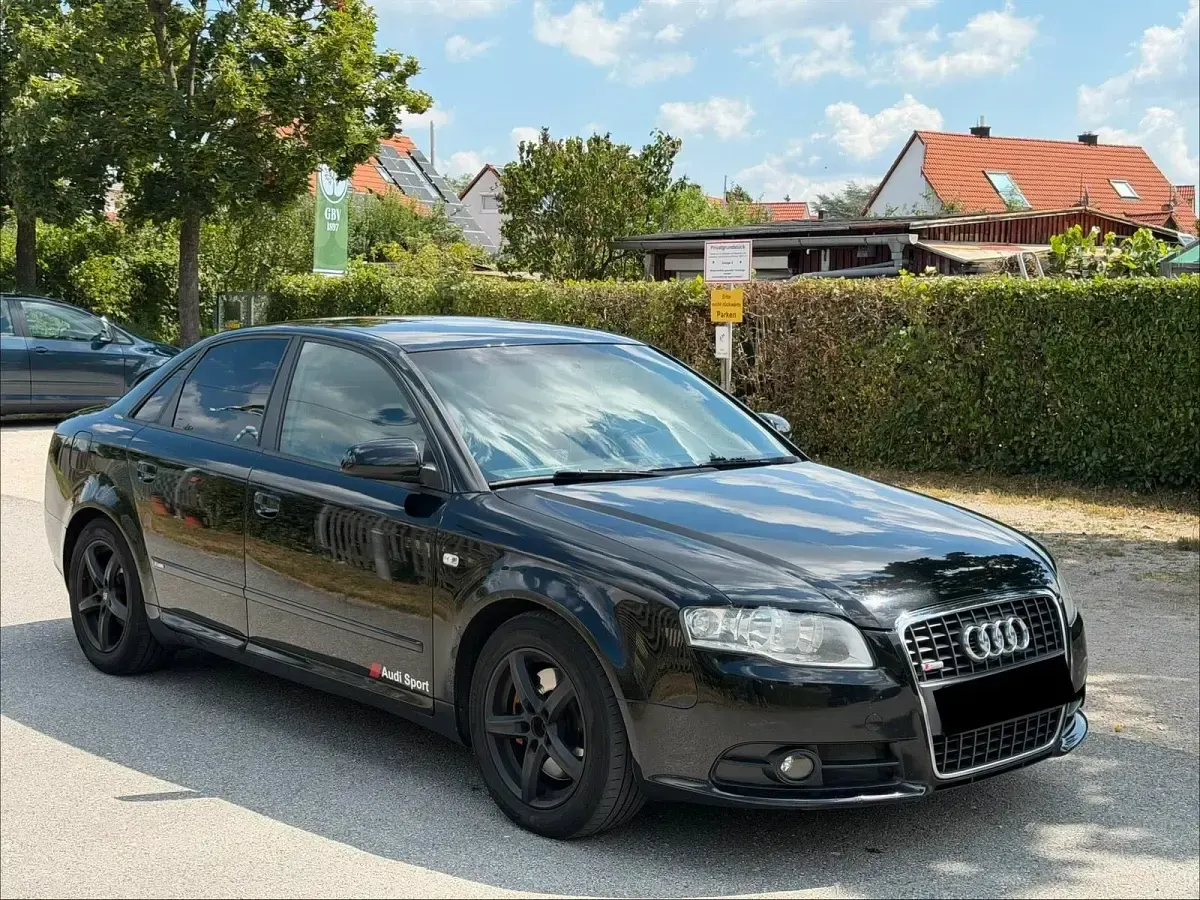 Gebraucht Audi A4 S-Line 170 PS (125 kW) 2007 Schwarz Limousine