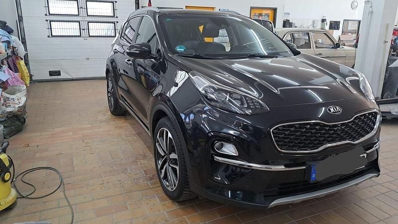 Gebraucht Kia Sportage Vision 185 PS (136 kW) 2019 Schwarz SUV
