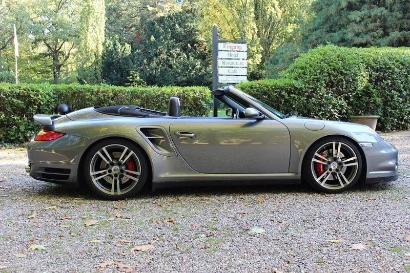 Grau Gebraucht 2008 Porsche 997 Turbo Cabrio | 72.997 € (Superpreis) - Bild 1/4