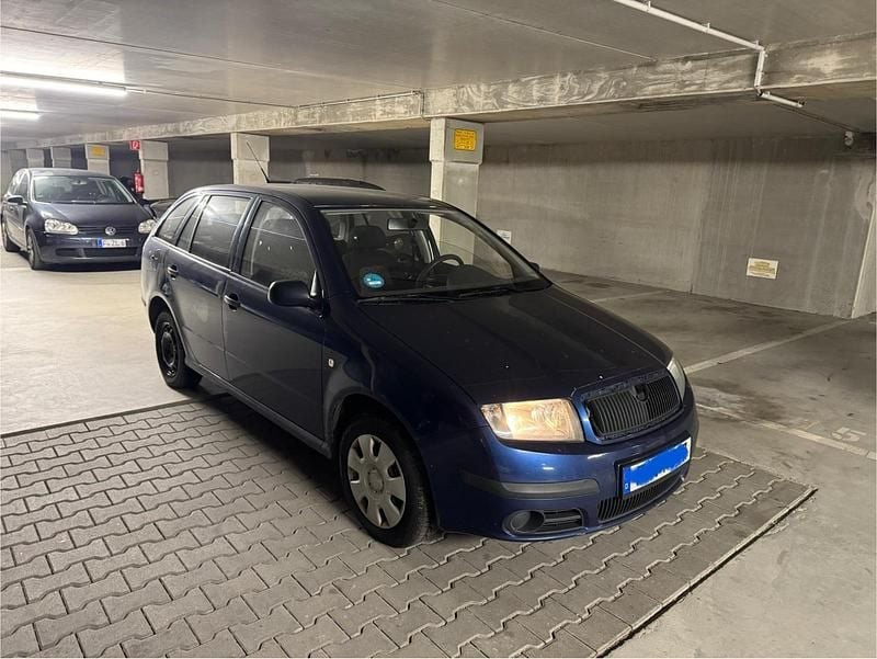 Blau Gebraucht 2007 Skoda Fabia Kombi | 1.200 € (Fairer Preis) - Bild 1/4