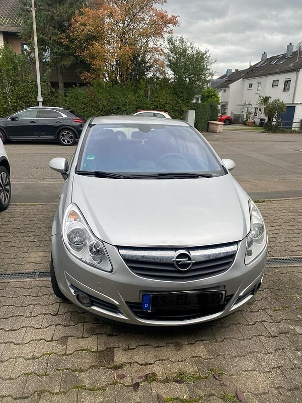 Silber Gebraucht 2009 Opel Corsa Kleinwagen | 1.200 € (Superpreis) - Bild 1/4