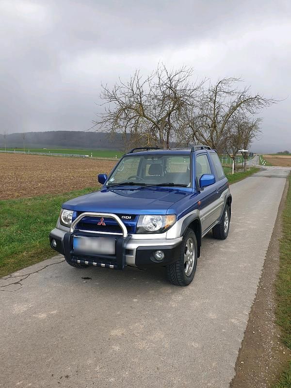 Gebraucht Mitsubishi Pajero 120 PS (88 kW) 2000 Blau SUV