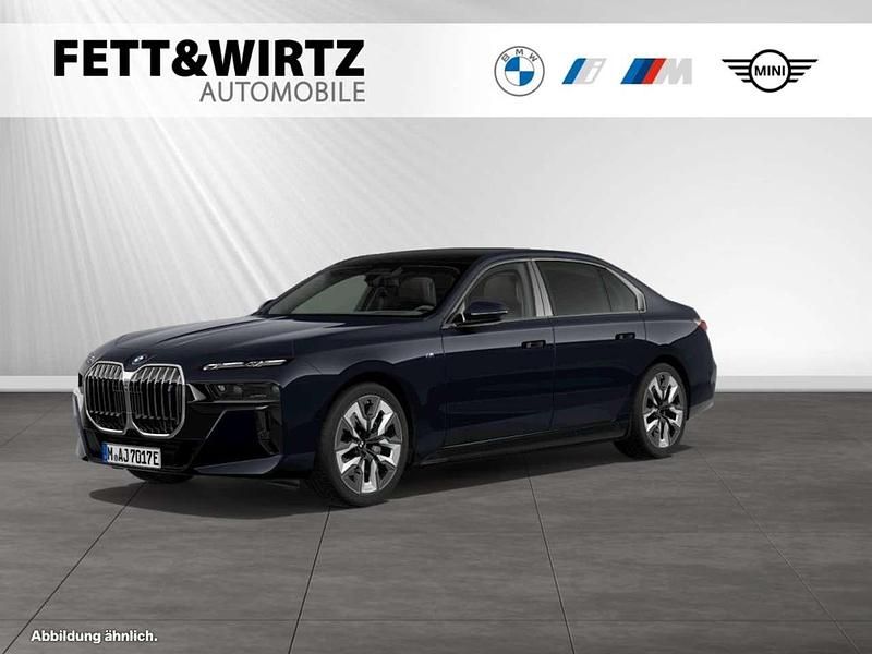 Carbonschwarz metallic Gebraucht 2024 BMW i7 Comfort Edition Limousine | 113.895 € - Bild 1/3