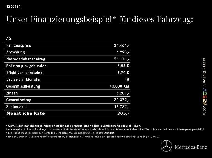 Gebraucht Audi A6 S-Line 231 PS (169 kW) 2020 Schwarz schwarz Kombi