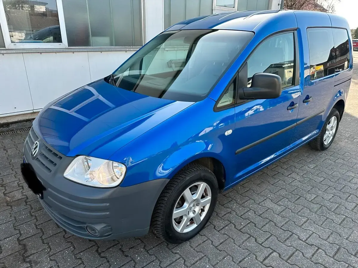 Gebraucht VW Caddy 105 PS (77 kW) 2006 Blau Van / Kleinbus
