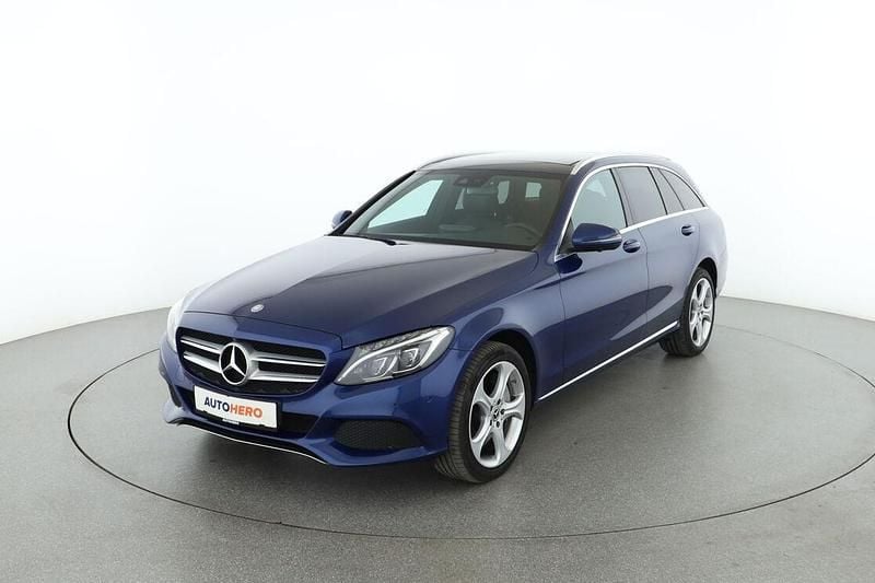 Blau Gebraucht 2016 Mercedes C400 Avantgarde Kombi | 23.840 € (Superpreis) - Bild 1/3