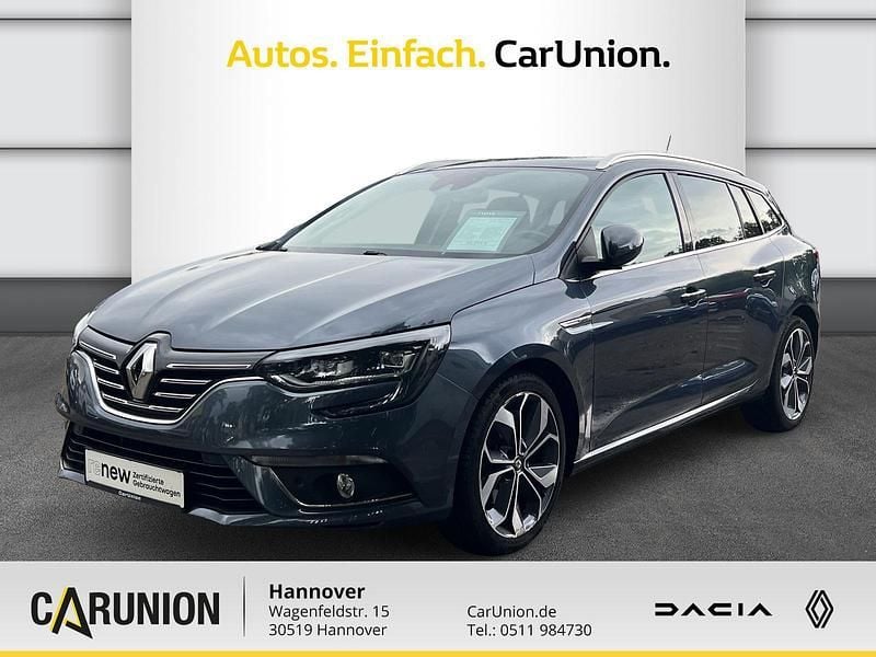 Titangrau metallic Gebraucht 2019 Renault Mégane GrandTour Bose Edition Kombi | 15.775 € (Fairer Preis) - Bild 1/4