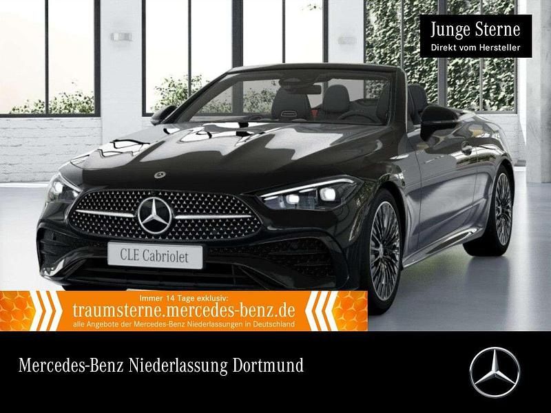 Schwarz Gebraucht 2024 Mercedes CLE200 AMG Cabrio | 54.990 € (Etwas zu teuer) - Bild 1/3