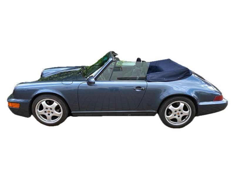 Gebraucht Porsche 911 Carrera Cabriolet 218 PS (160 kW) 1988 Blau Cabrio