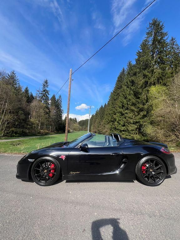 Gebraucht Porsche Boxster Spyder 375 PS (275 kW) 2016 Schwarz Cabrio