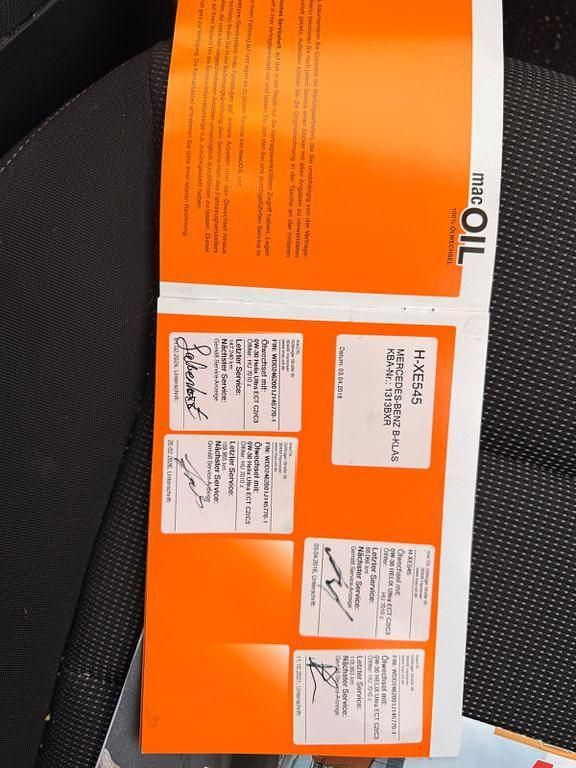 Gebraucht Mercedes B180 109 PS (80 kW) 2013 Silber Van / Kleinbus