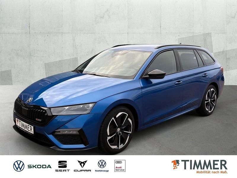 Blau Gebraucht 2023 Skoda Octavia RS Kombi | 34.890 € (Etwas zu teuer) - Bild 1/4
