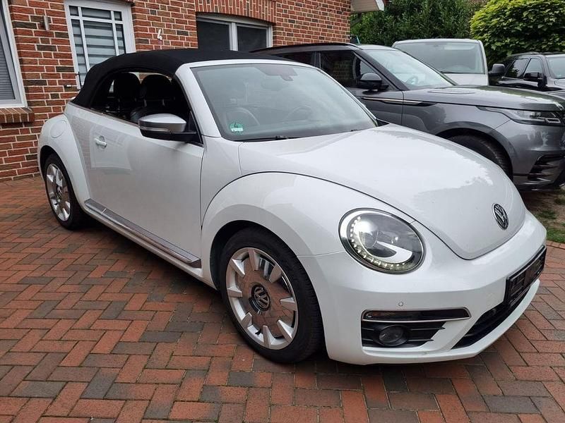 Weiß Gebraucht 2019 VW Beetle R-line Cabrio | 14.999 € - Bild 1/4