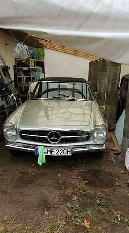 Silber metallic Gebraucht 1964 Mercedes W113 Cabrio | 52.800 € - Bild 1/2