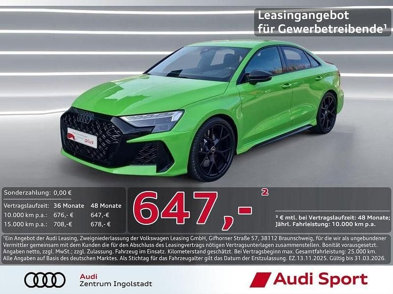 Gebraucht Audi RS3 Ambiente 400 PS (294 kW) 2025 Grün Limousine