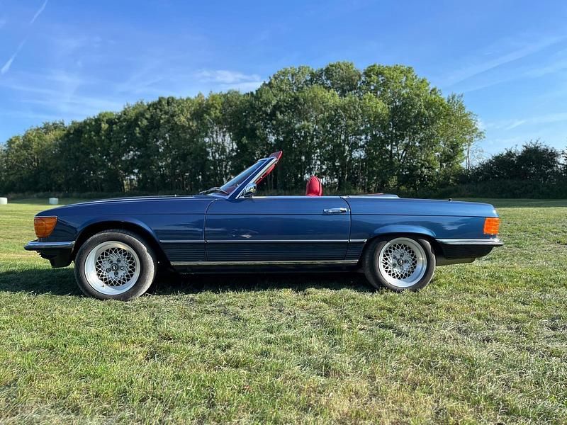 Gebraucht Mercedes SL350 200 PS (147 kW) 1971 Blau Cabrio