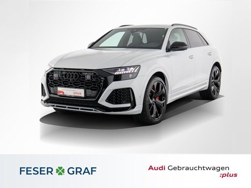 Gletscherweiß metallic Gebraucht 2023 Audi RS Q8 Ambiente SUV | 149.880 € - Bild 1/4