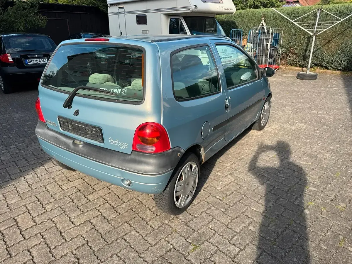 Gebraucht Renault Twingo 75 PS (55 kW) 2002 Silber Kleinwagen