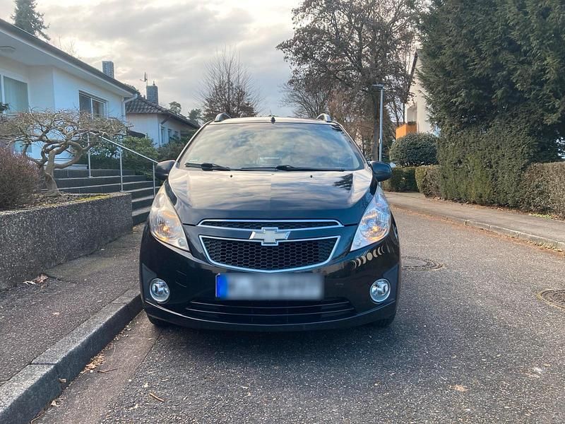 Schwarz Gebraucht 2011 Chevrolet Spark Kleinwagen | 3.150 € (Fairer Preis) - Bild 1/4