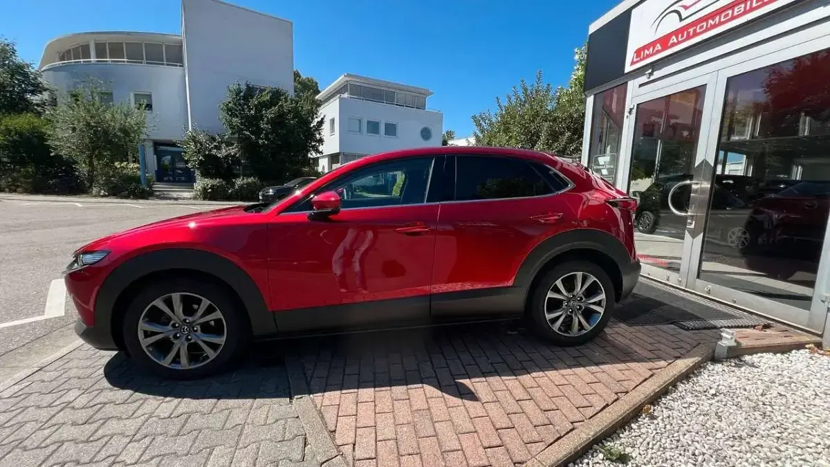 Gebraucht Mazda CX-30 Selection 179 PS (131 kW) 2021 Rot SUV