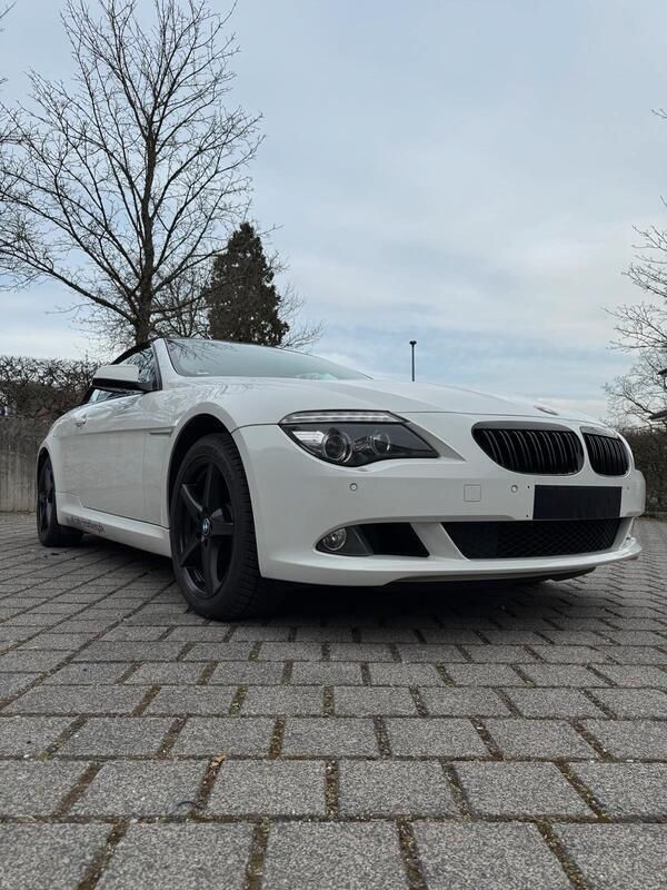 Weiß Gebraucht 2010 BMW 635 Cabriolet Cabrio | 13.999 € (Fairer Preis) - Bild 1/4