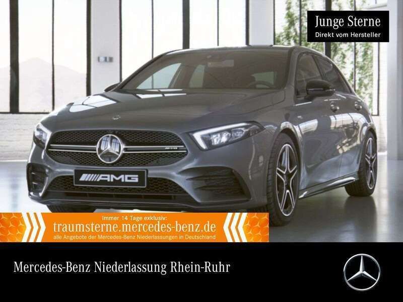 Grau Gebraucht 2021 Mercedes A35 AMG AMG Limousine | 33.990 € (Superpreis) - Bild 1/3